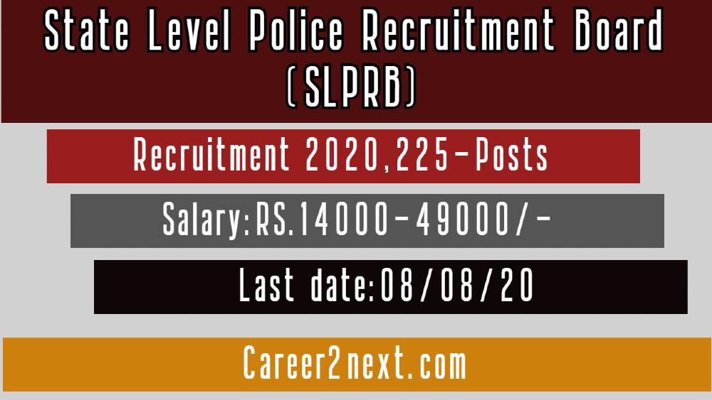 Transport Department Recruitment 2020, 225-Posts