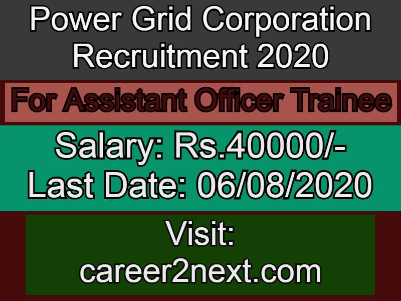Power Grid Recruitment 2020