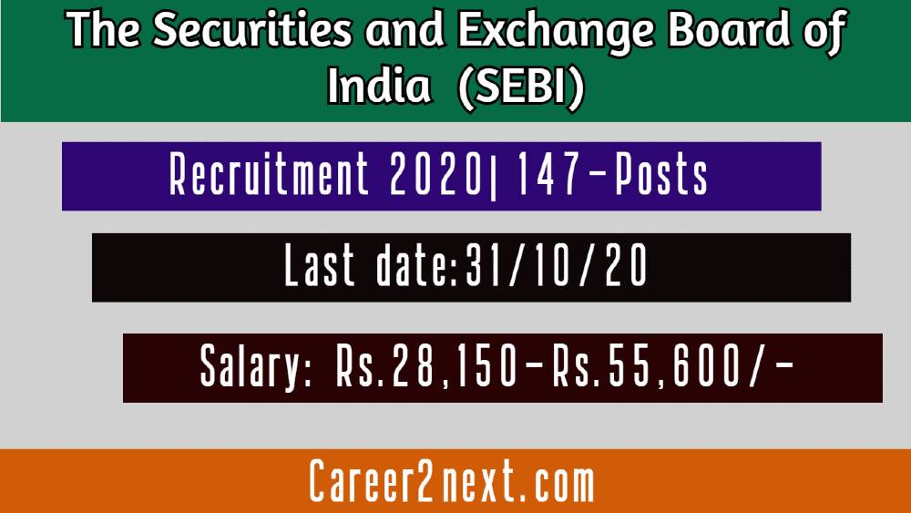 SEBI Recruitment 2020