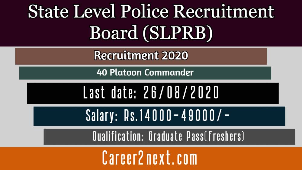 Assam Police Recruitment 2020 for 40 Platoon Commander