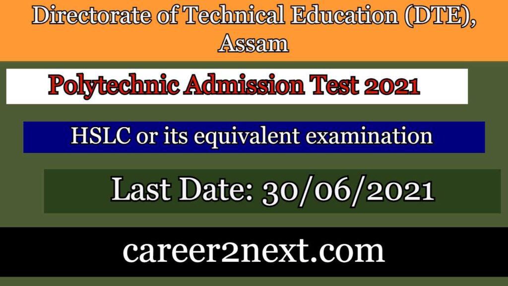 Polytechnic Admission Test 2021