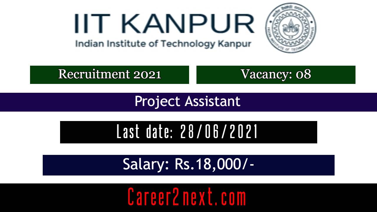 IIT Kanpur Recruitment 2021