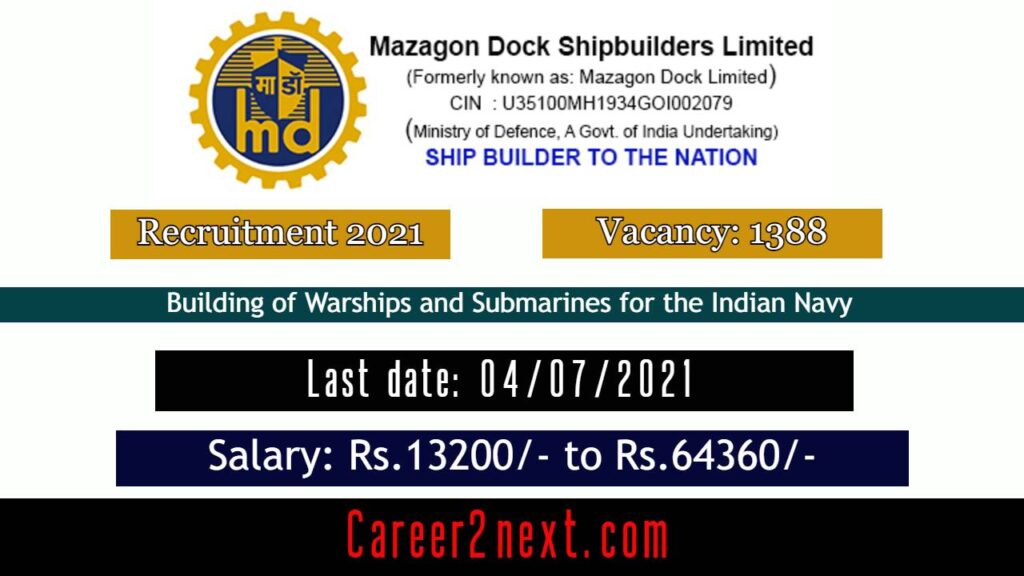 MDL Recruitment 2021