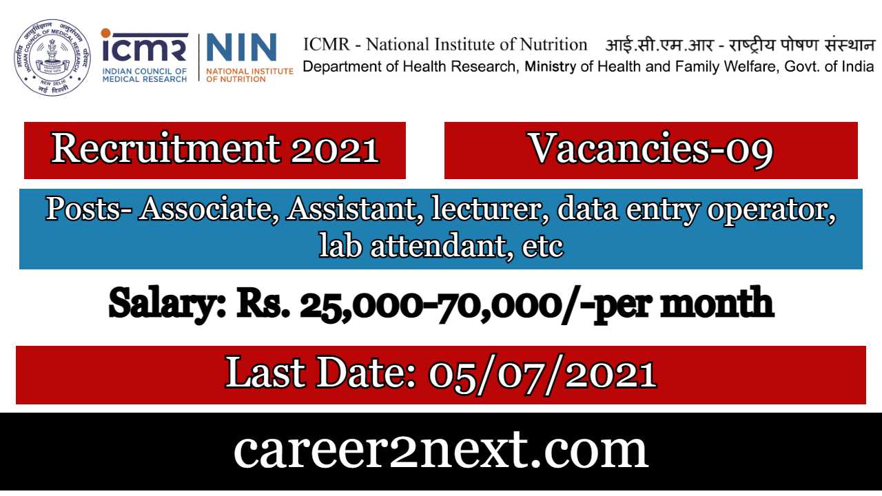NIN Recruitment 2021