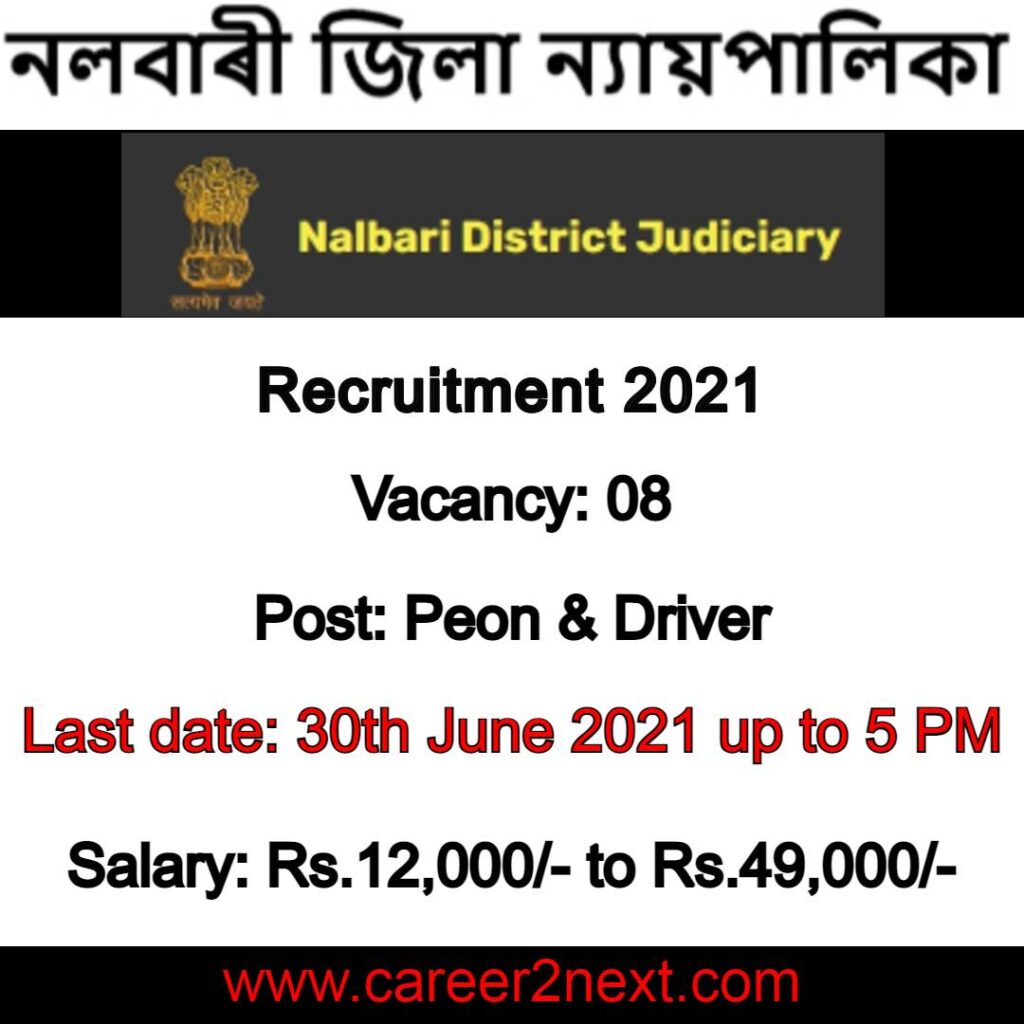 Nalbari Judiciary Recruitment