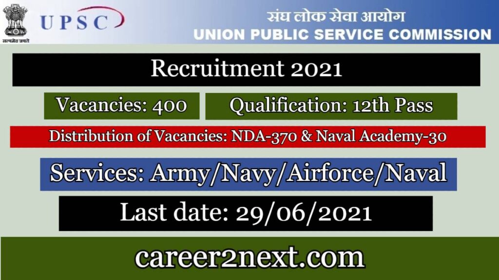 UPSC Recruitment 2021
