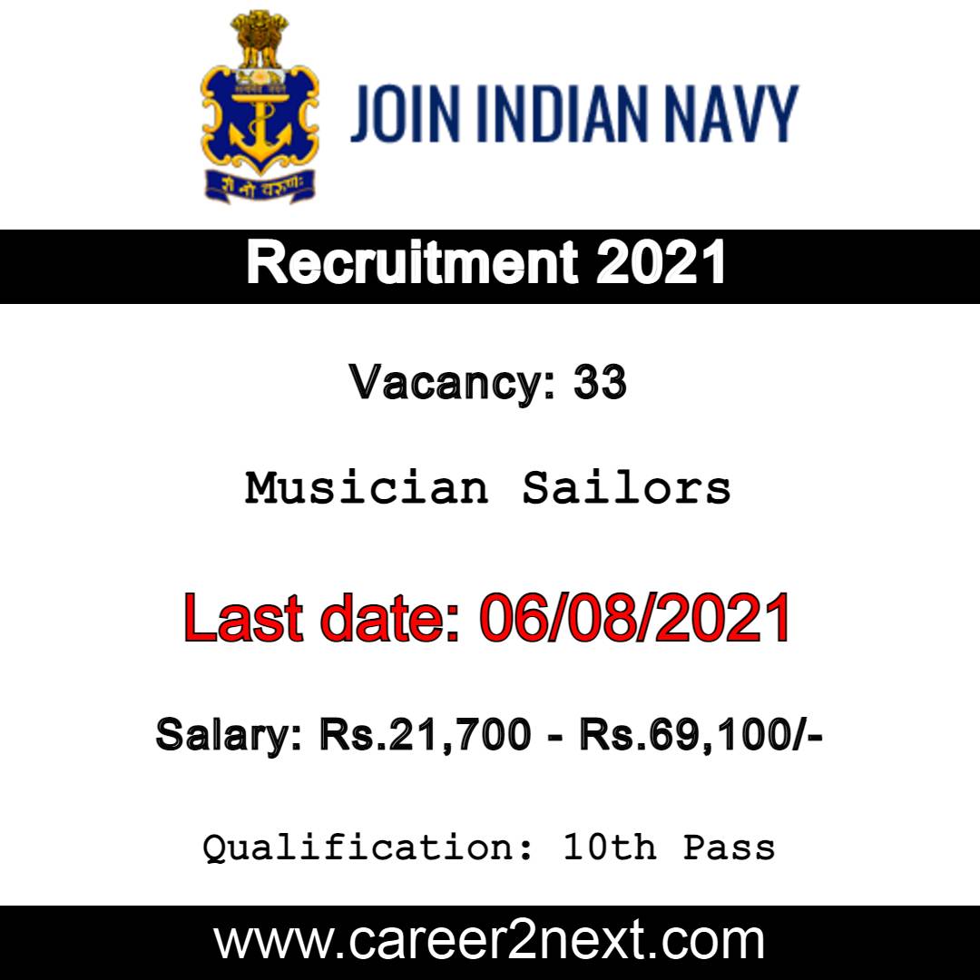 Indian Navy MR Recruitment 2021 Image