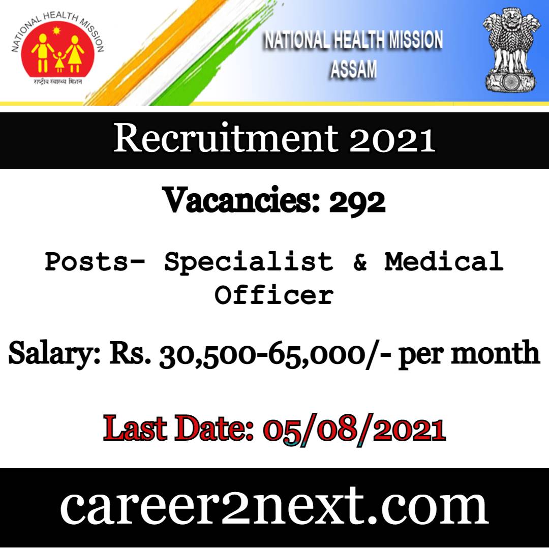 NHM Assam Jobs 2021