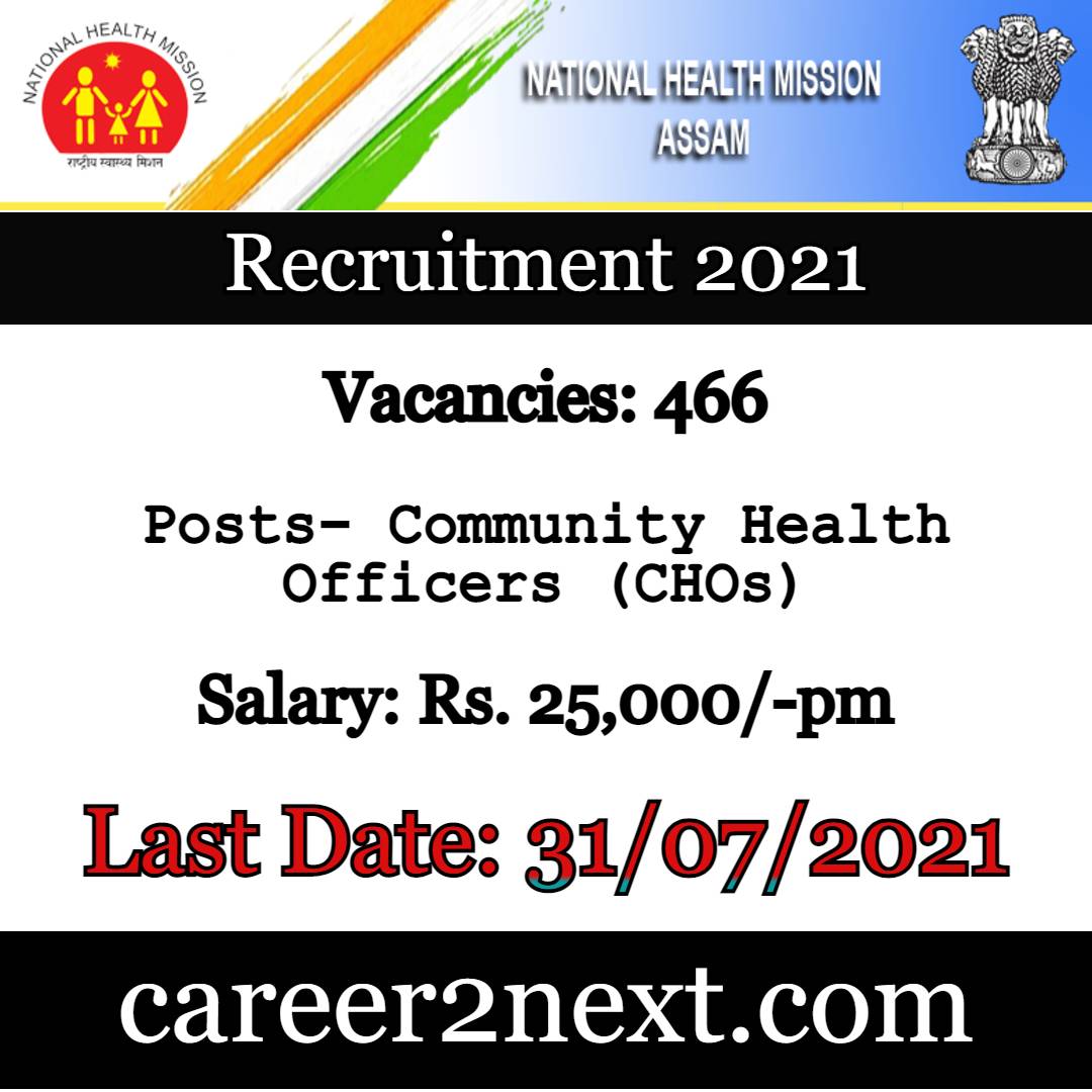 NHM Assam Recruitment