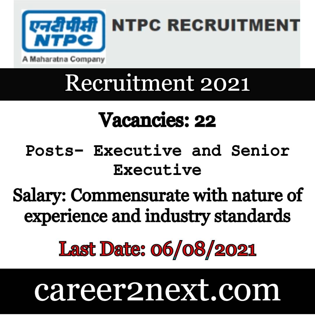 NTPC Recruitment