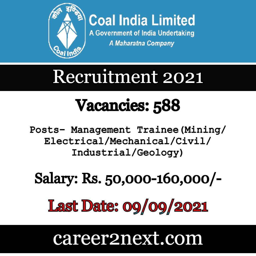 Coal India Limited Recruitment