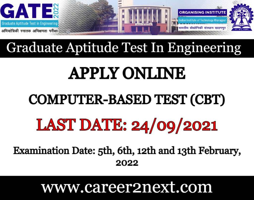 GATE Exam 2022