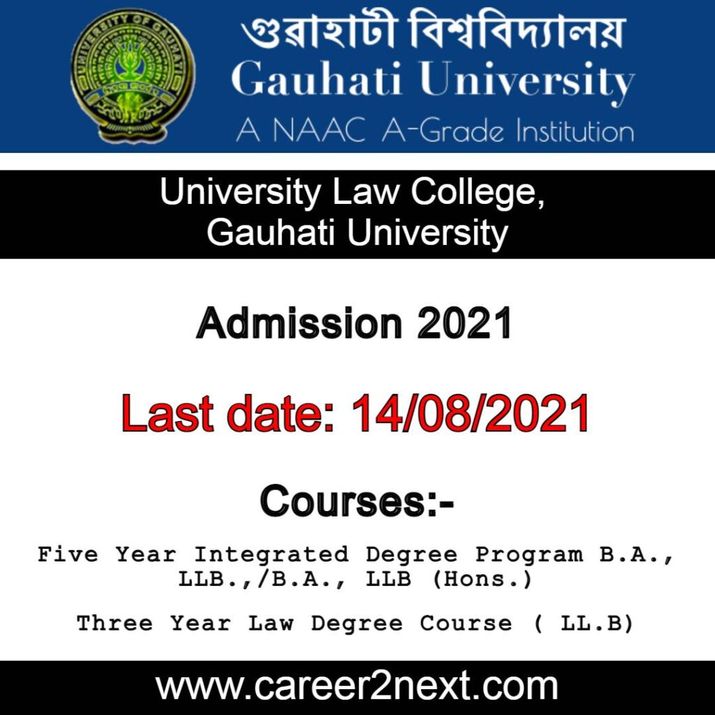 Law College Guwahati Admission 2021 Image