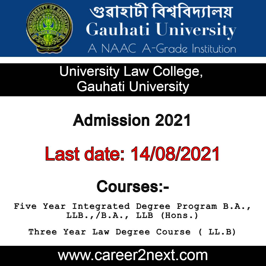 Law College Guwahati Admission 2021 Image