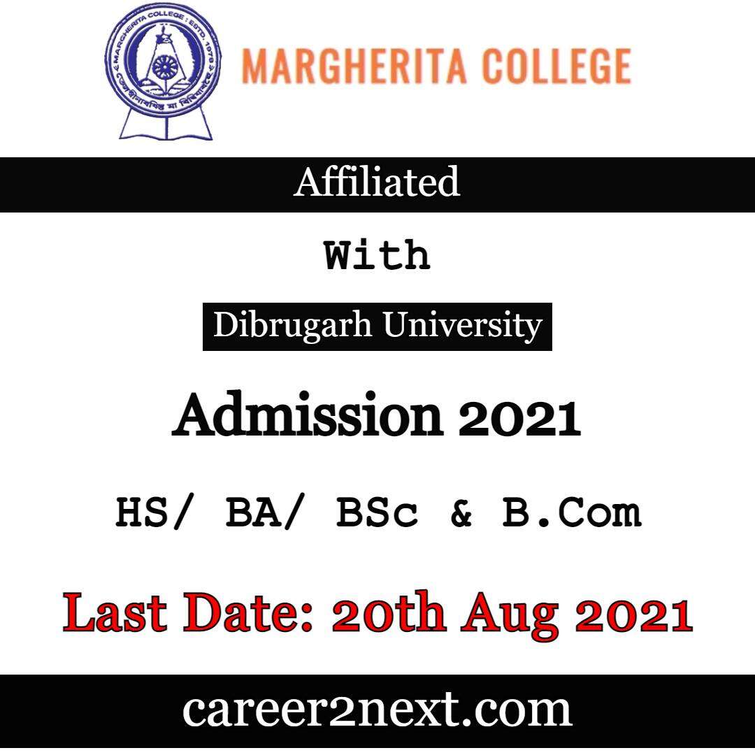Margherita college Admission 2021