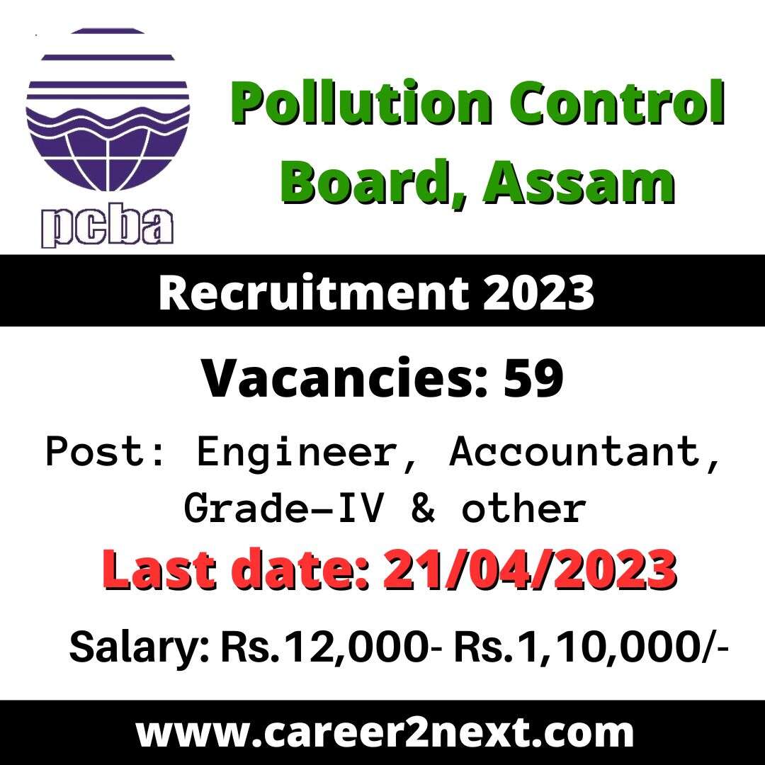 PCB Recruitment 2023 | 59 Posts