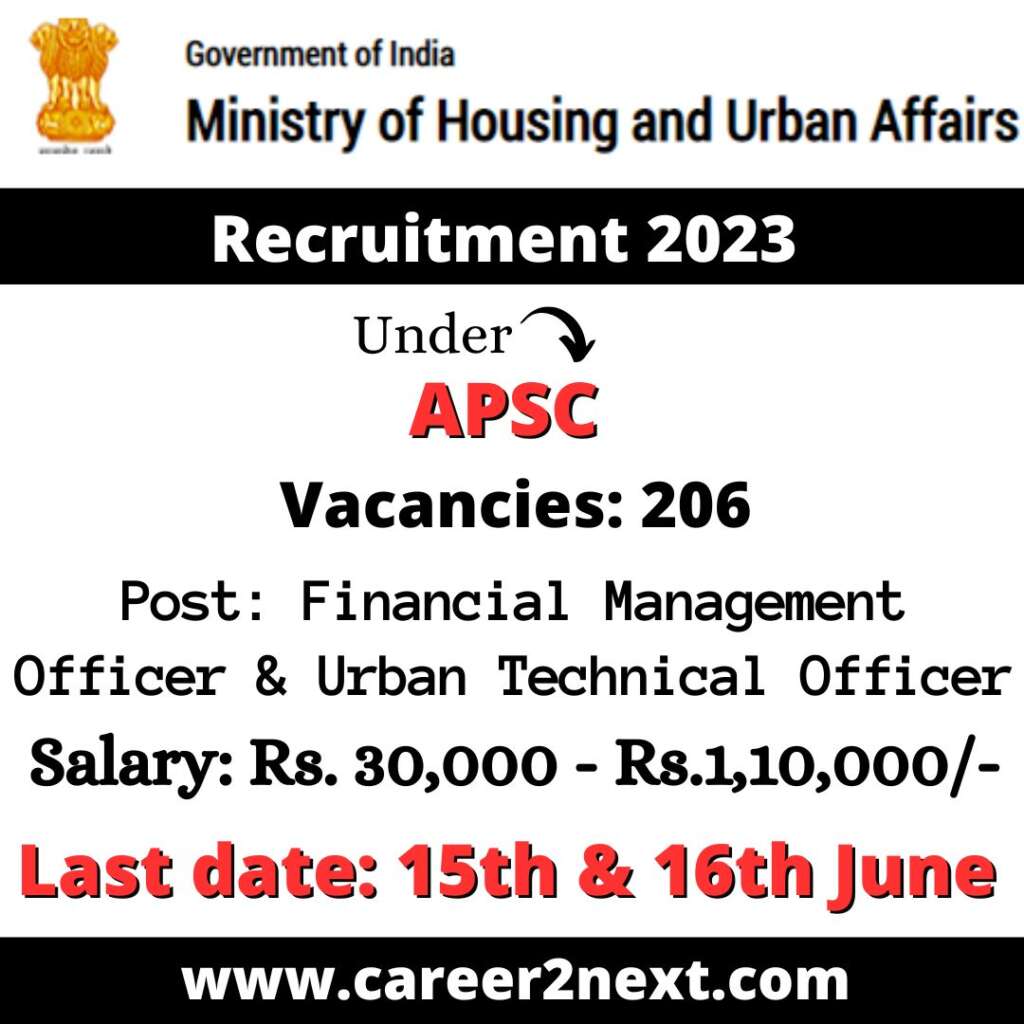 MOHUA Recruitment 2023