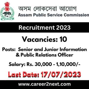 APSC Job Recruitment 2023