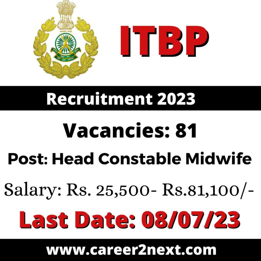 ITBP Recruitment 2023