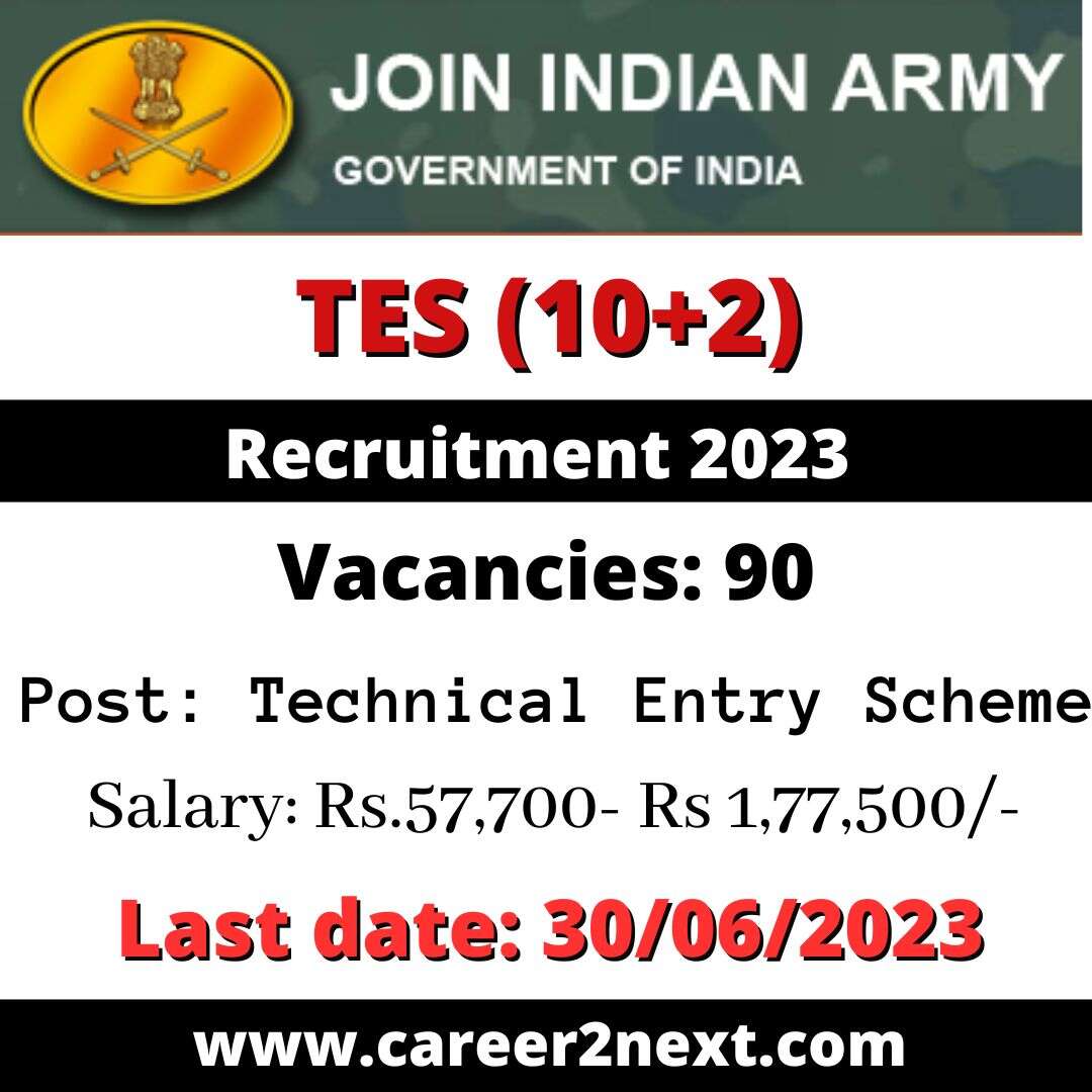 Indian Army TES Recruitment 2023