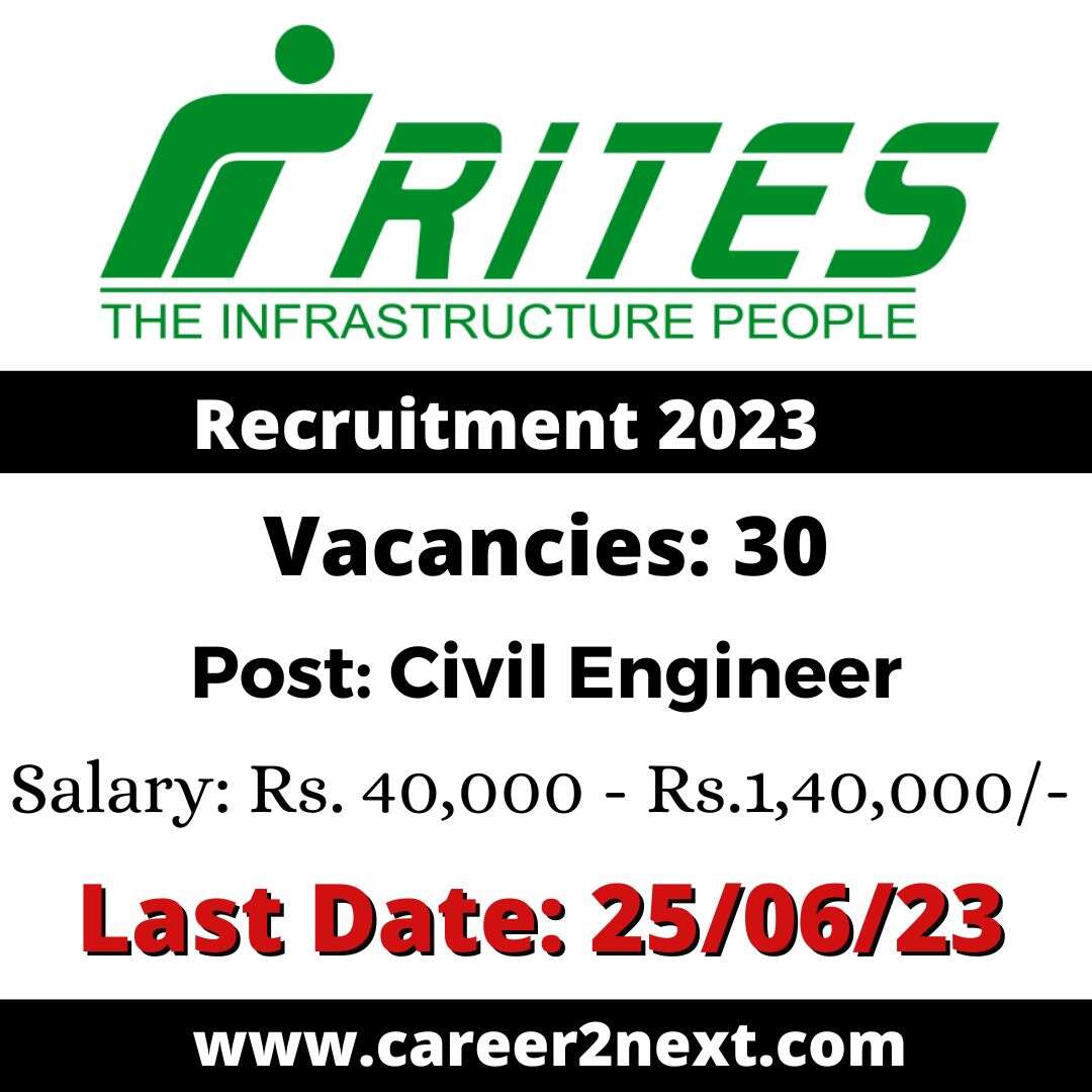 RITES Recruitment 2023