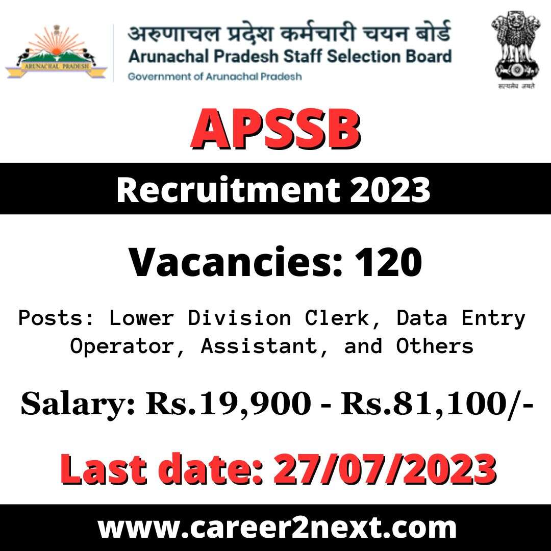 APSSB CHSL Recruitment 2023