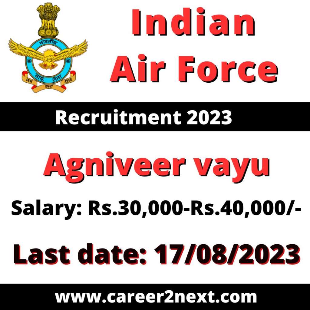 IAF Agniveer Recruitment 2023