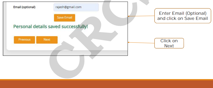 CRCS Refund Portal Apply online Process