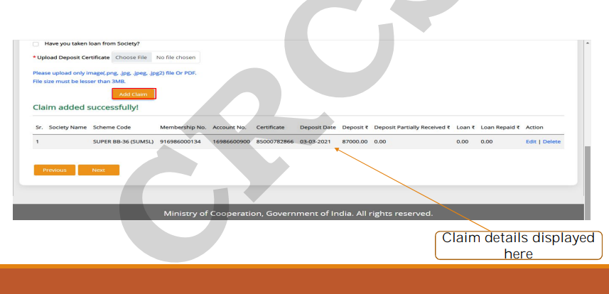 CRCS Refund Portal Apply online Process