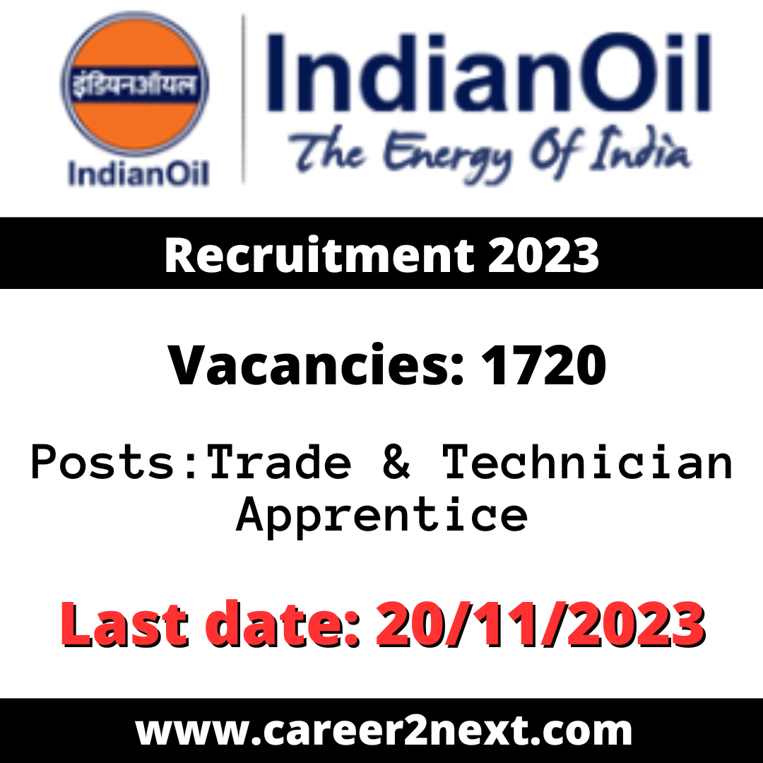 IOCL Apprentice Recruitment 2023