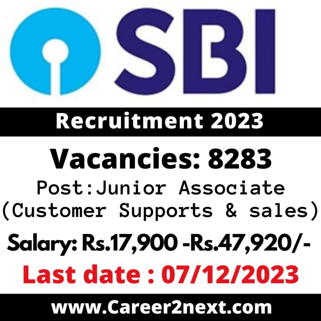 SBI Clerk Recruitment 2023