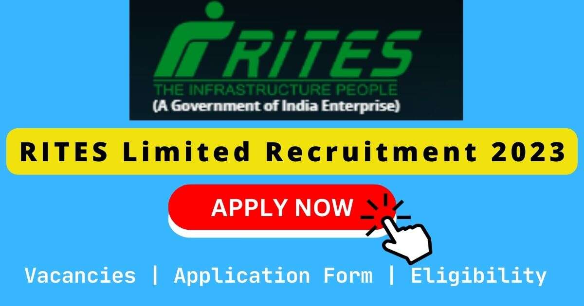 RITES Limited Recruitment 2023