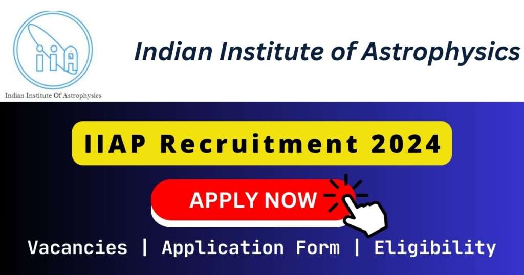 IIAP Recruitment 2024