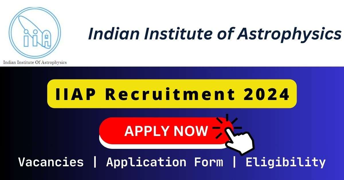 IIAP Recruitment 2024