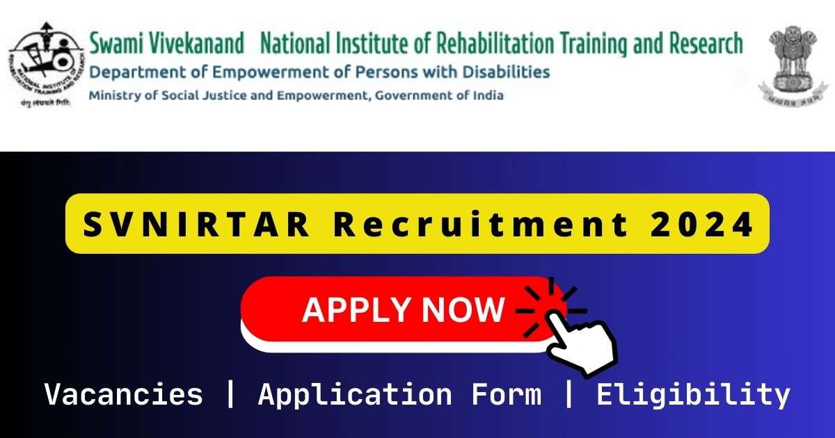 SVNIRTAR Recruitment 2024