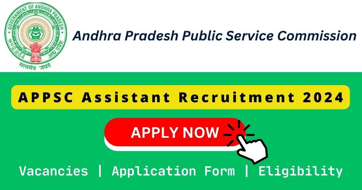 APPSC Assistant Recruitment 2024 | 05 Assistant Statistical Officer Posts