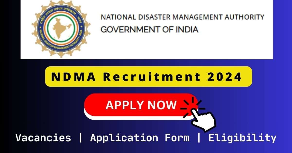 NDMA Recruitment 2024 | 01 Senior Consultant Posts