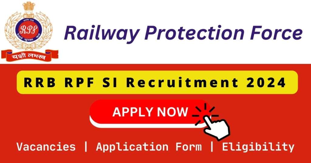RRB RPF SI Recruitment 2024