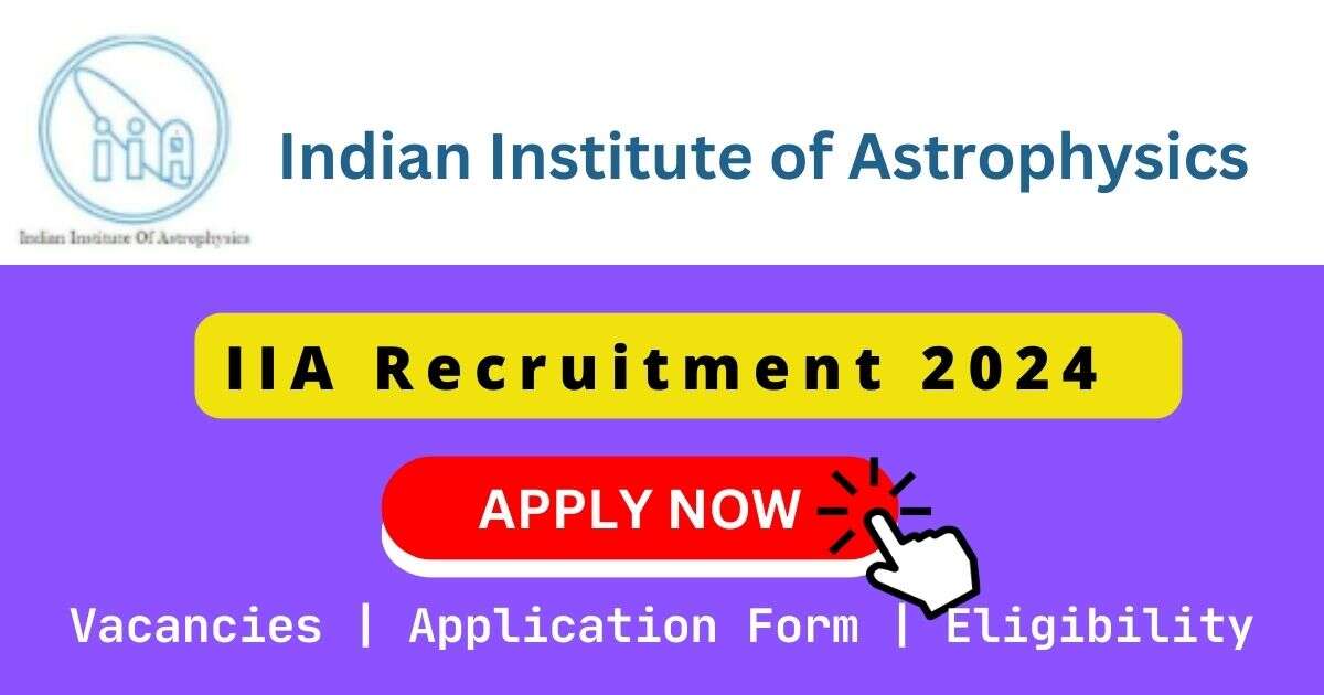 IIA Recruitment 2024