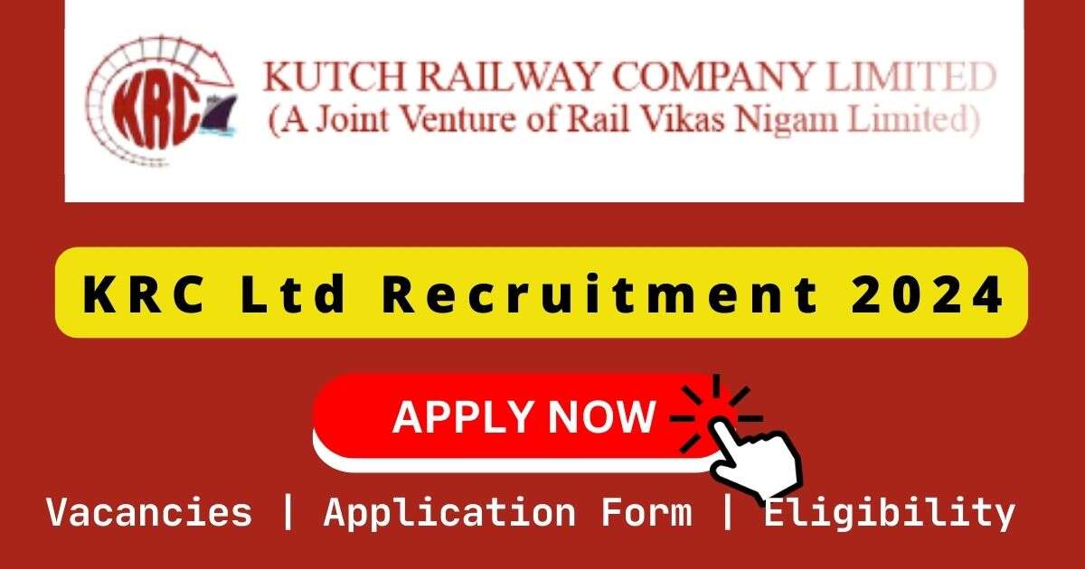 KRC Ltd Recruitment 2024 | 01 Chief Financial Officer Posts