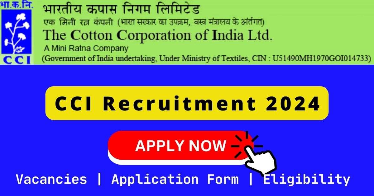 CCI Recruitment 2024