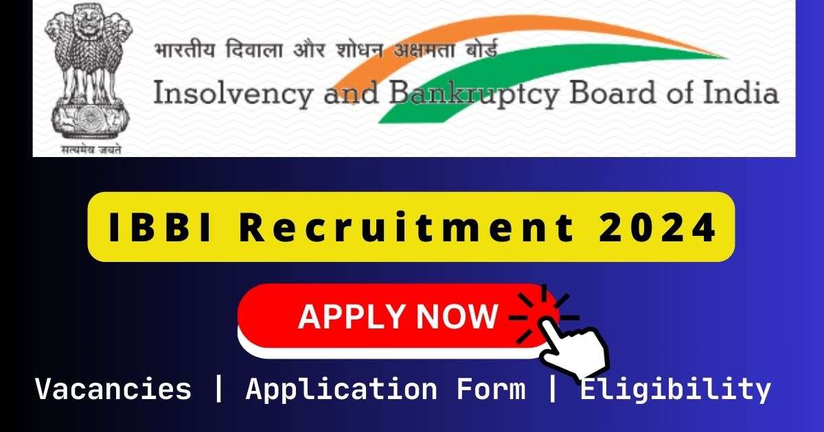 IBBI Recruitment 2024 | 01 Executive Director Posts